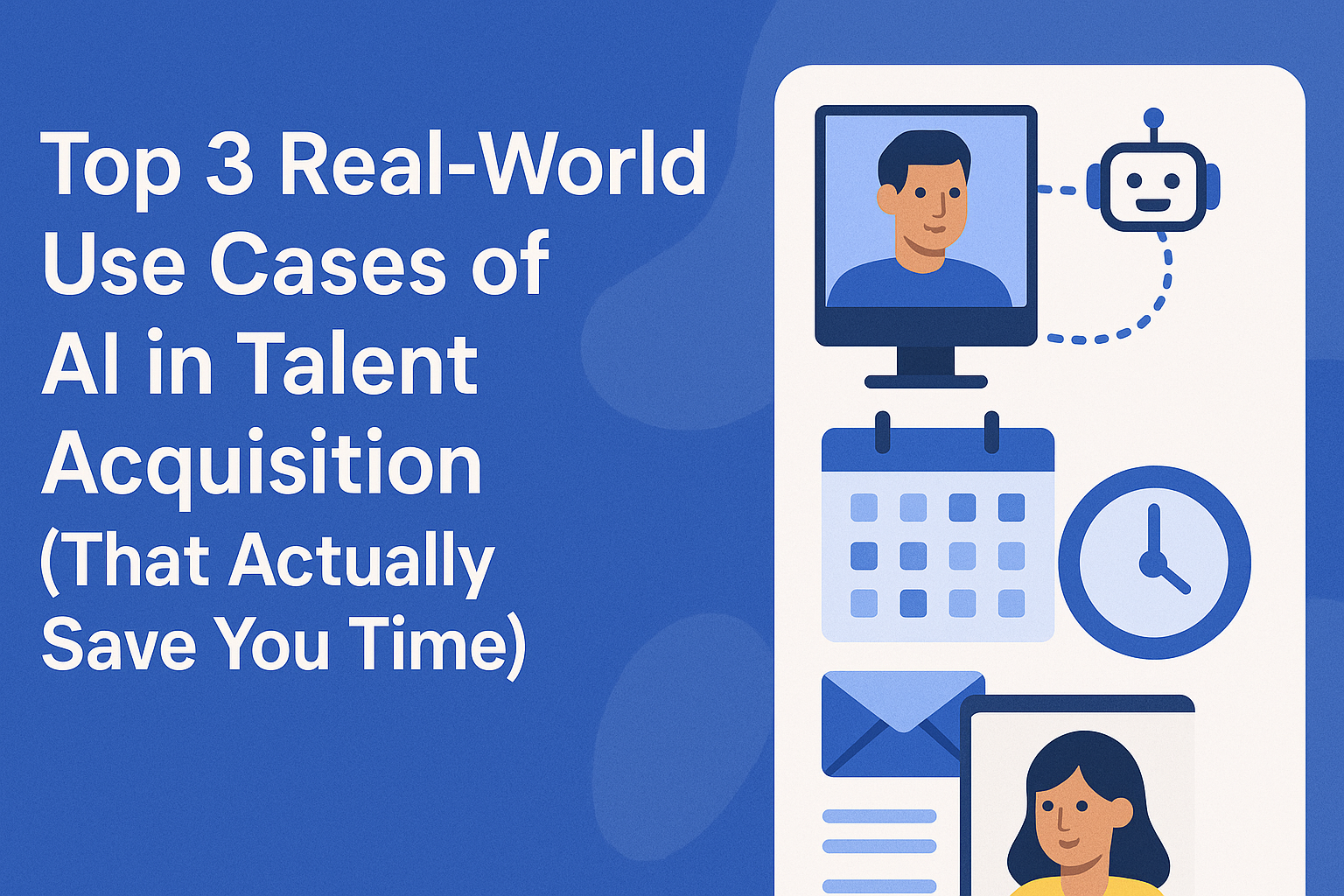 Top 3 Real-World Use Cases of AI in Talent Acquisition (That Actually Save You Time)